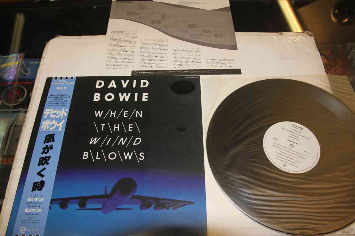 DAVID BOWIE - WHEN THE WIND BLOWS - JAPAN